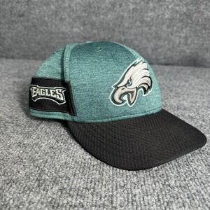 New Era Philadelphia Eagles NFL 59FIFTY Fitted Baseball Cap Teal Mens Size 7 1/2